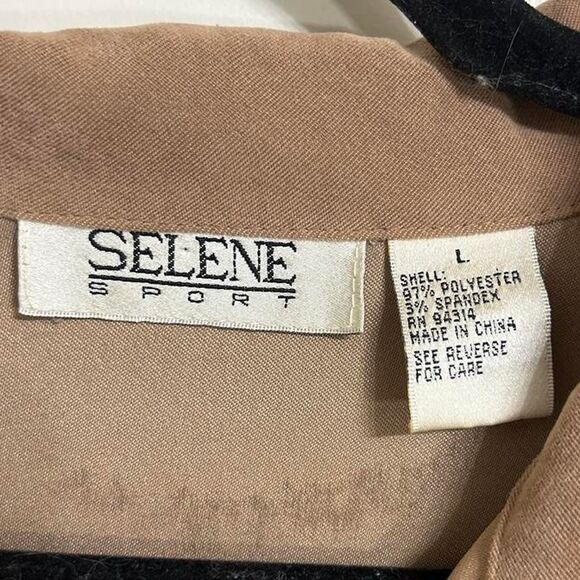 Vintage Selene Women's Beige Faux Suede Jacket - Picture 3 of 4